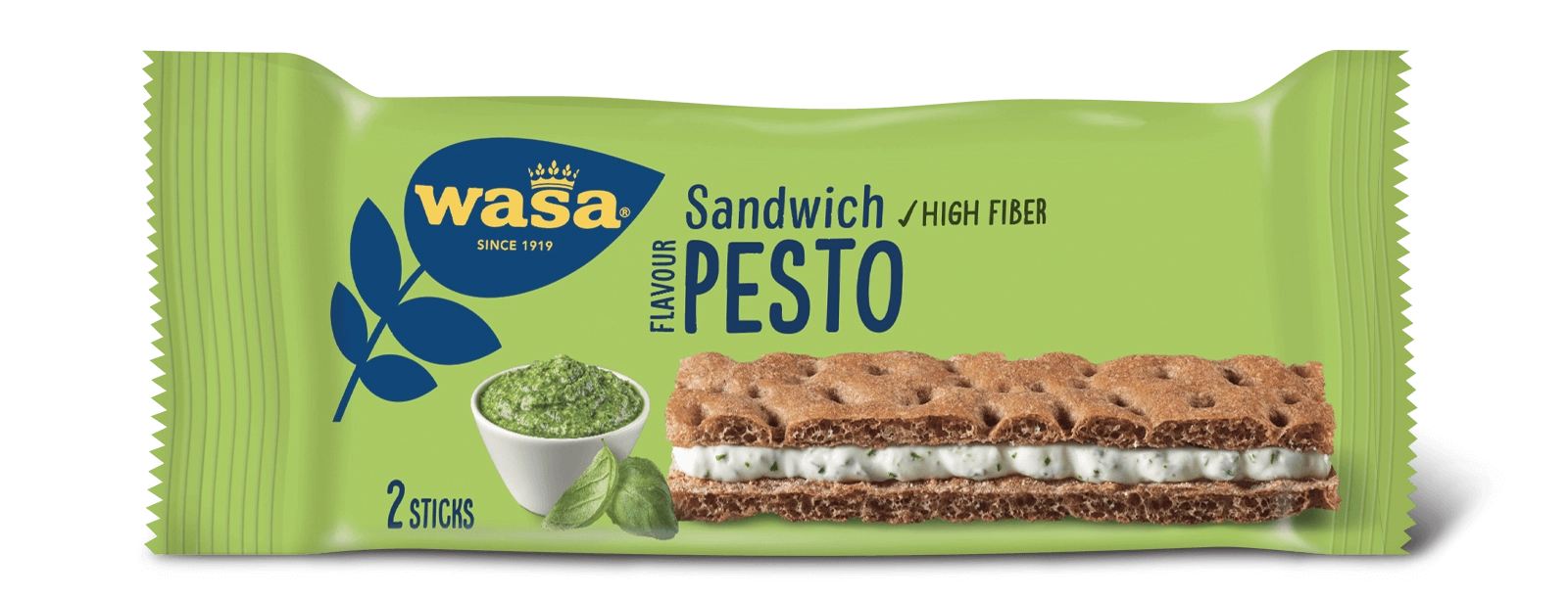 Kn Ckebrot Sandwich Pesto Dein Crunchy Snack To Go Wasa