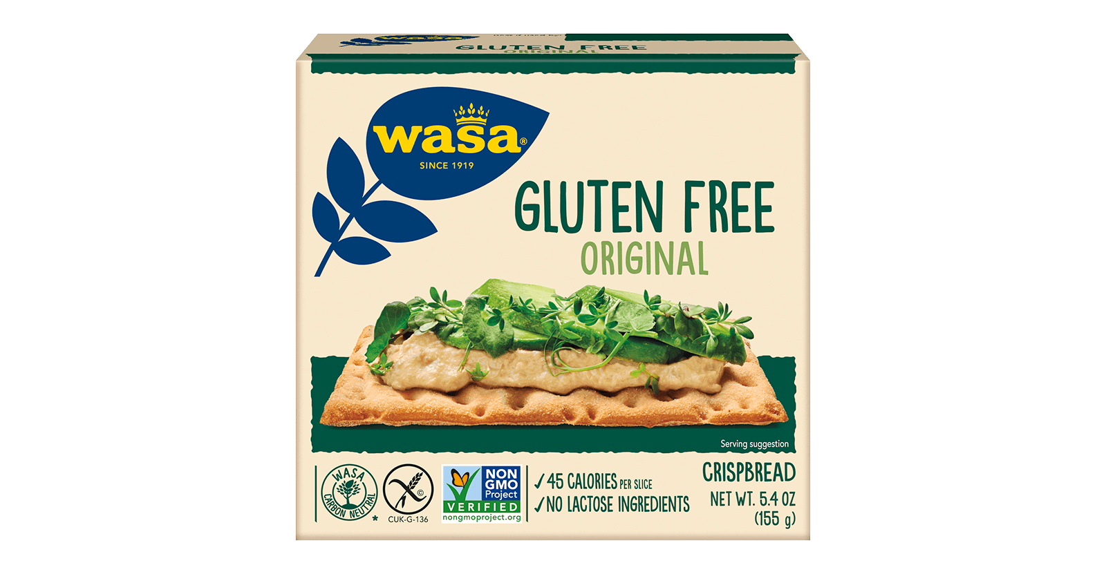 Wasa Crispbread Original Crisp 200g – buy online now! Wasa –German Br, $  6,01